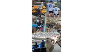 Chris Pratt posted this collage of images showing him enjoying his time doing various activities with his now-teenage son, Jack Pratt. (via/Instagram/prattprattpratt)